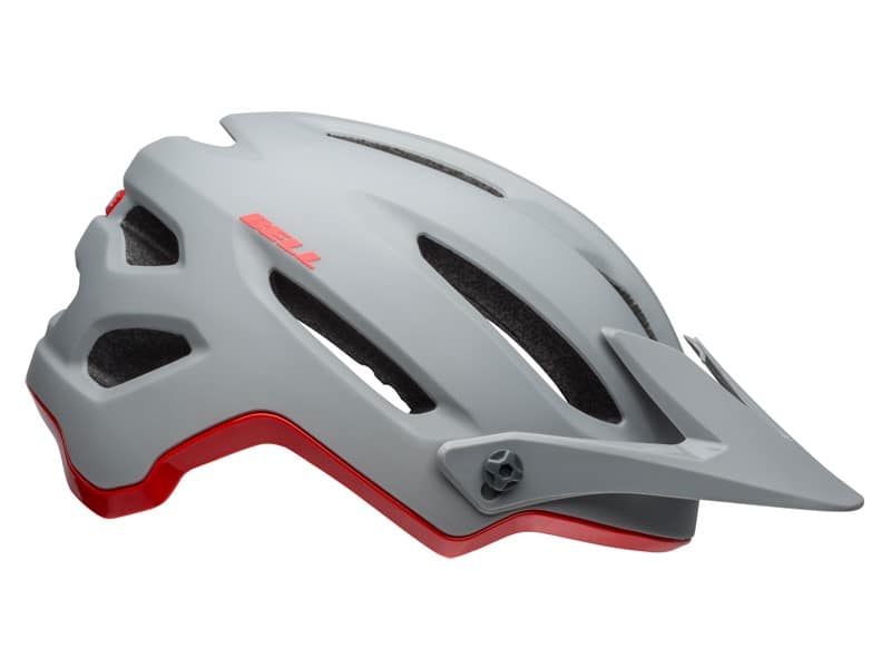 Kask mtb BELL 4FORTY cliffhanger matte gloss gray crimson roz. M (55-59 cm) (WYPRZEDAŻ -50%)
