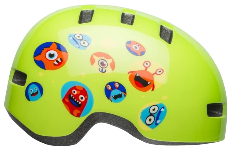 Kask dziecięcy BELL LIL RIPPER monsters gloss green roz. XS (45–52 cm) (NEW 2025)