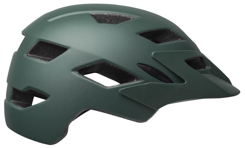 Kask dziecięcy BELL SIDETRACK matte dark green orange roz. Uniwersalny (47–54 cm) (NEW 2025)