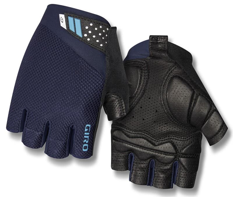 Rękawiczki męskie GIRO MONACO II GEL krótki palec midnight blue iceberg roz. S (obwód dłoni 178-203 mm / dł. dłoni 175-180 mm) (WYPRZEDAŻ -70%)
