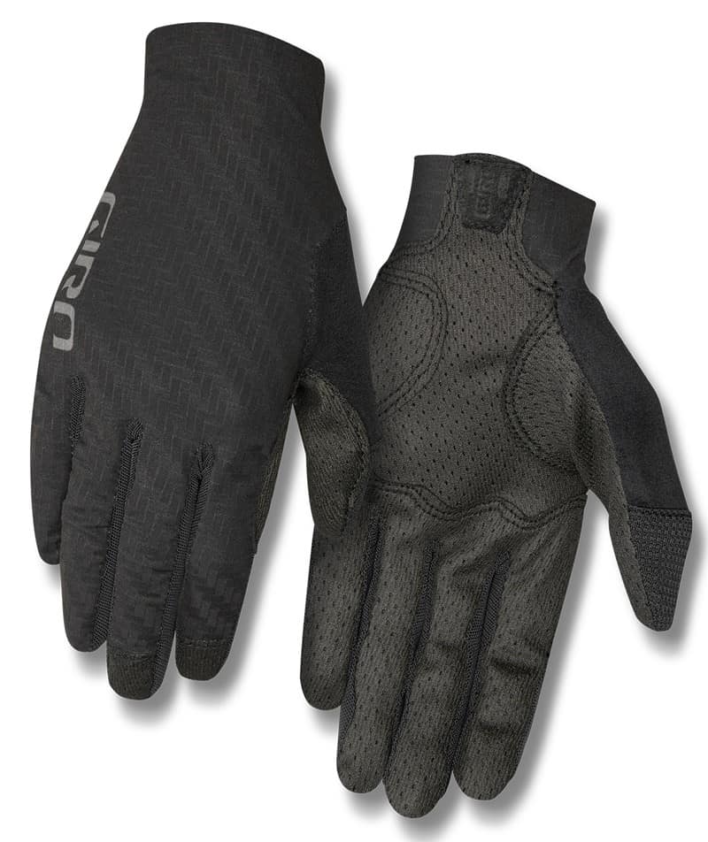 Moteriškos pilnų pirštų pirštinės GIRO RIV'ETTE CS titanium black, dydis XL (delno apimtis 205-210 mm / delno ilgis 196-205 mm)
