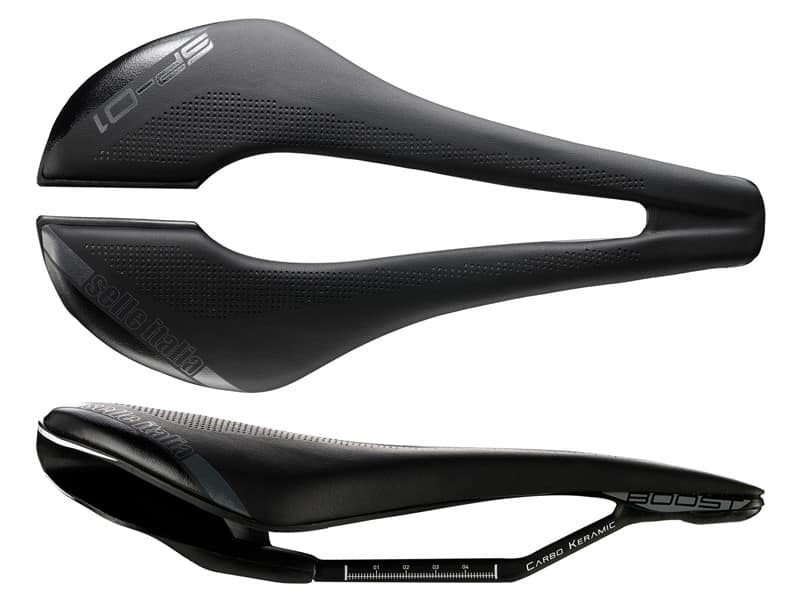 Siodło SELLE ITALIA SP-01 BOOST KIT CARBONIO SUPERFLOW L (id match L3), 166g (NEW).