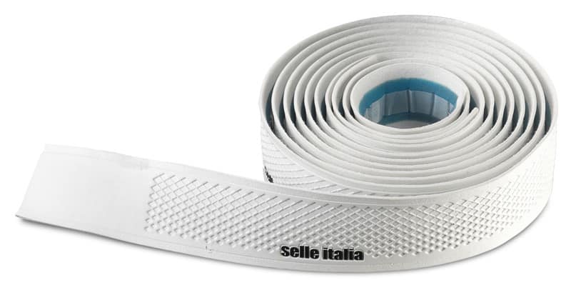 Owijka na kierownicę SELLE ITALIA SG-TAPE, 2,5mm, Pianka PU-Żel-Lycra, Biała (NEW).