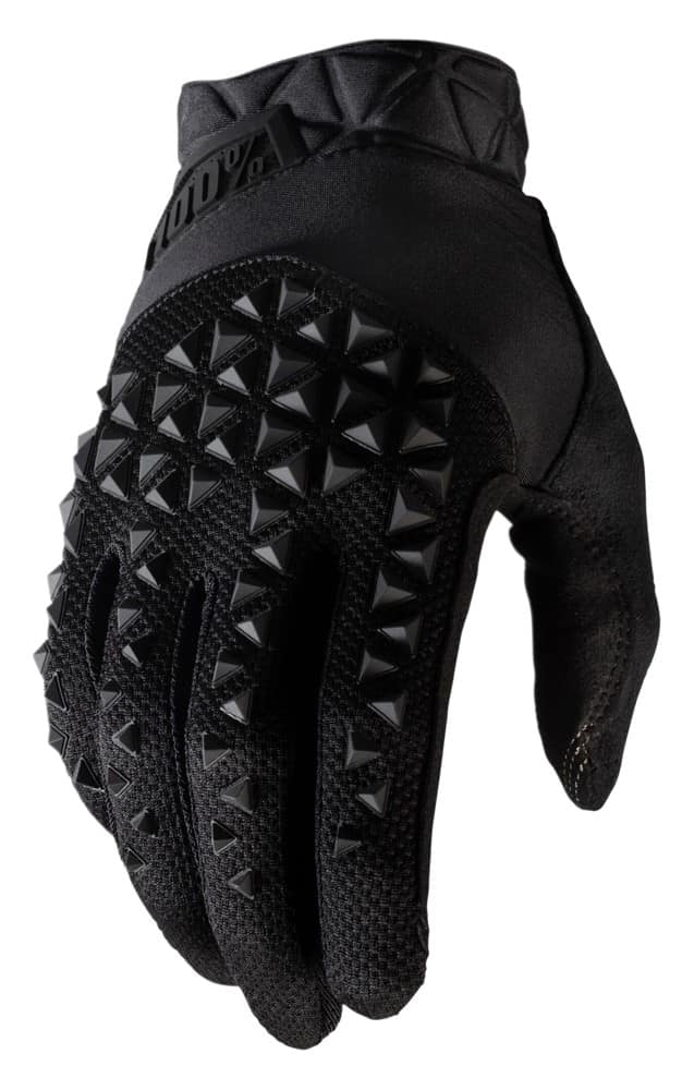 Pilnų pirštų pirštinės 100% GEOMATIC Glove black, dydis XL (delno ilgis 200-209 mm)
