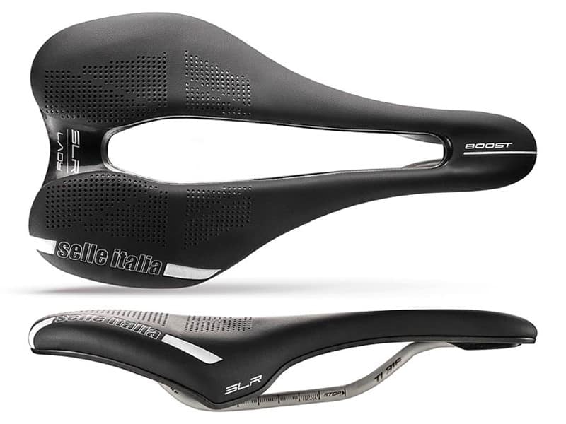 Siodło SELLE ITALIA SLR BOOST LADY TI316 SUPERFLOW L (id match L3), 207g (NEW)