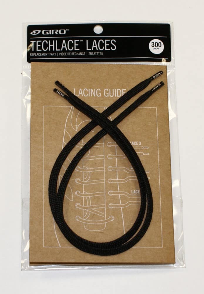 Sznurówki GIRO TECHLACE LACES black 300mm