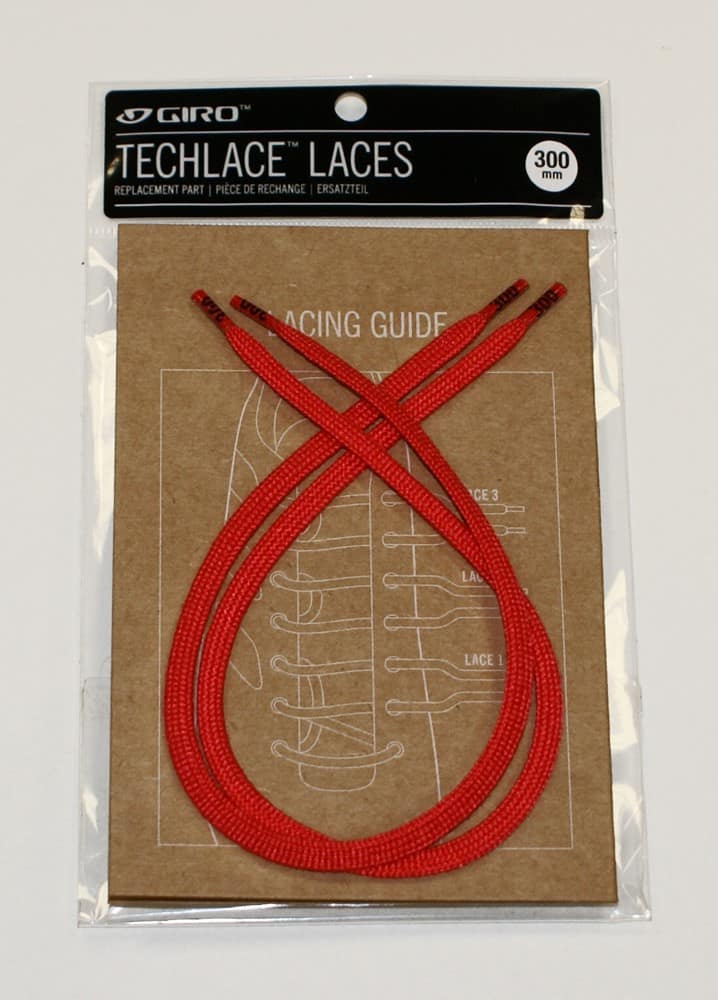 Sznurówki GIRO TECHLACE LACES bright red 315mm