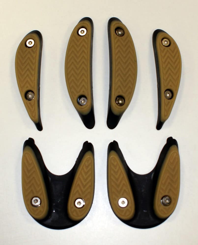 MTB batų kulno pagalvėlės GIRO WALKING PAD juodos spalvos guminės, dyd. 37