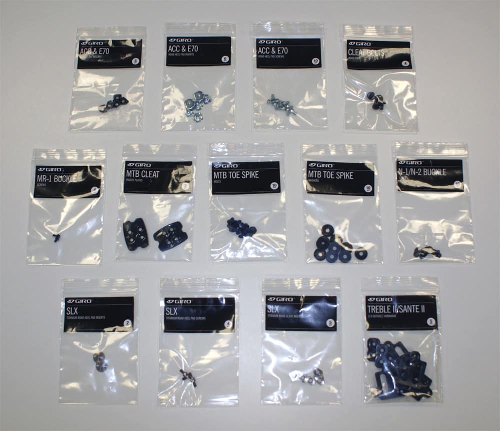 GIRO DEALER SMALL PARTS KIT smulkių dalių rinkinys