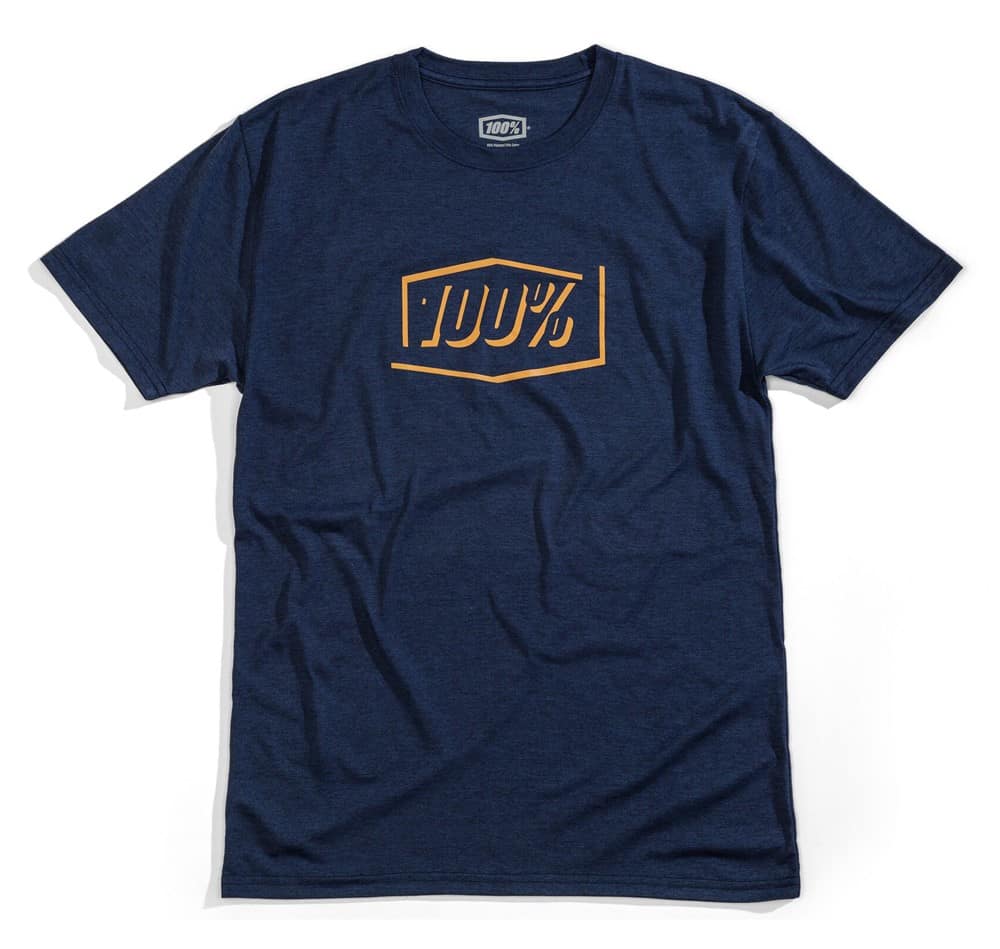 T-shirt 100% PHANTOM krótki rękaw Tech T-shirt Navy Heather roz. XL (WYPRZEDAŻ -50%)