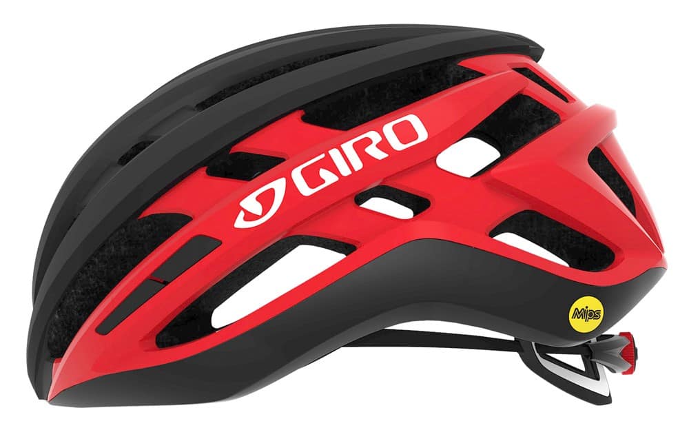 Kask szosowy GIRO AGILIS matte black bright red roz. L (59-63 cm) (NEW 2025)