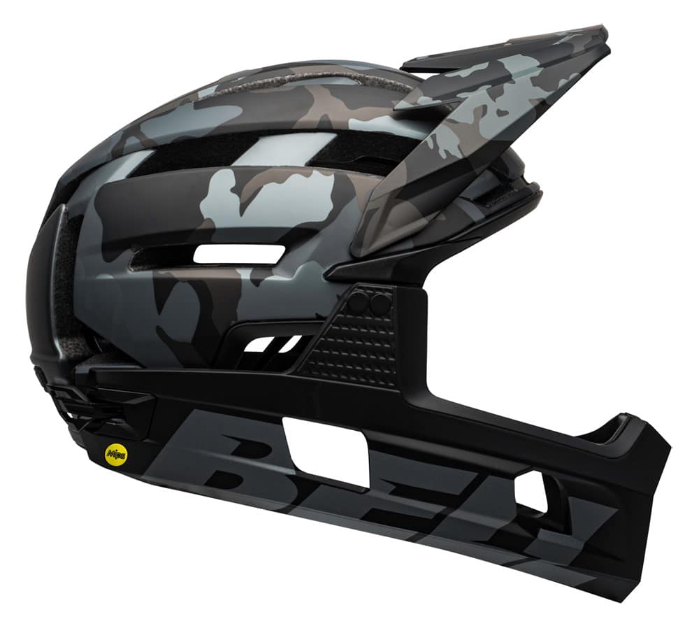 Kask full face BELL SUPER AIR R SPHERICAL matte gloss black camo roz. L (58–62 cm) (NEW 2025)