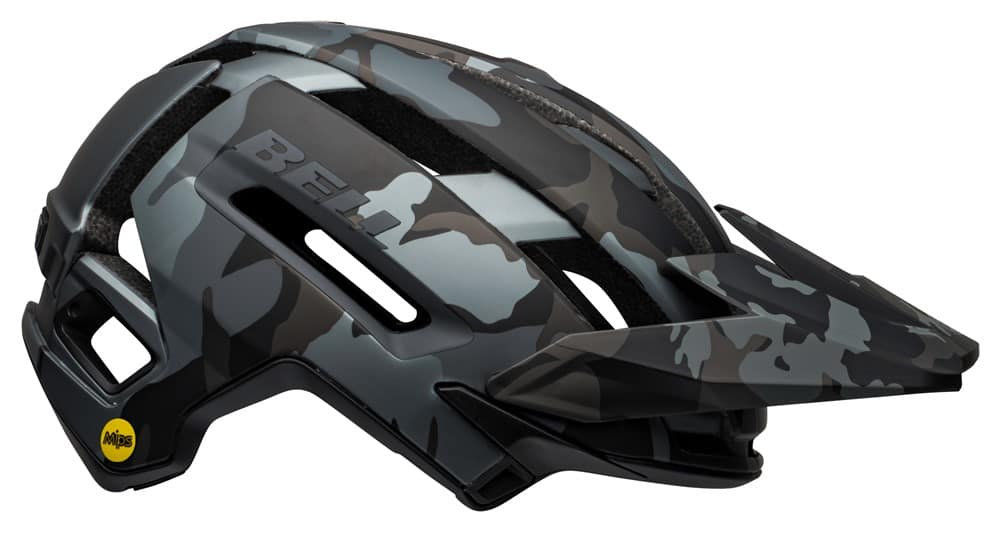 Kask mtb BELL SUPER AIR SPHERICAL matte gloss black camo roz. S (52–56 cm) (NEW 2025)