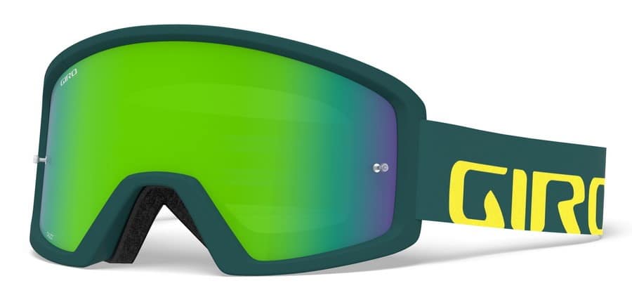 Gogle GIRO TAZZ MTB true spruce citron (Szyba kolorowa LODEN GREEN + Szyba Przeźroczysta 99% S0) (DWZ) (WYPRZEDAŻ -50%)