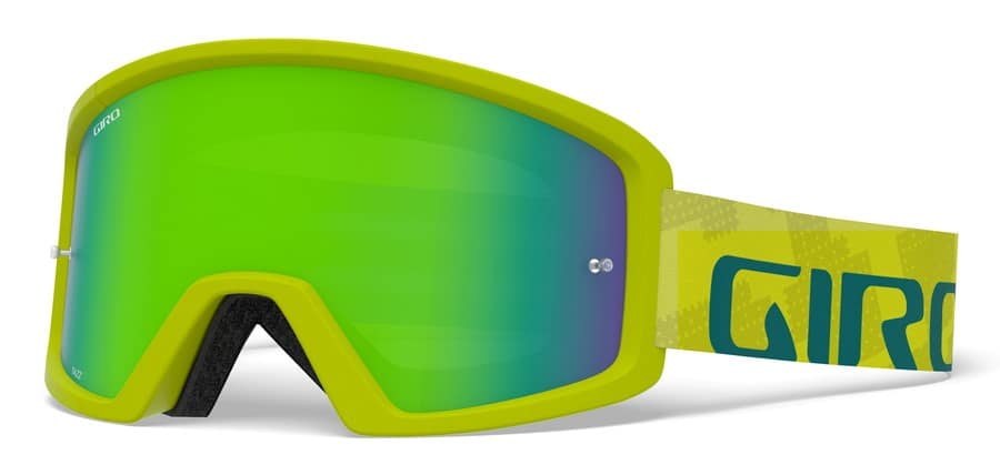 Gogle GIRO TAZZ MTB citron fanatic (Szyba kolorowa LODEN GREEN + Szyba Przeźroczysta 99% S0) (DWZ) (WYPRZEDAŻ -50%)