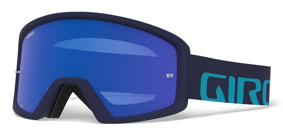 Gogle GIRO TAZZ MTB midnight iceberg (Szyba kolorowa COBALT BLUE + Szyba Przeźroczysta 99% S0) (DWZ) (WYPRZEDAŻ -50%)
