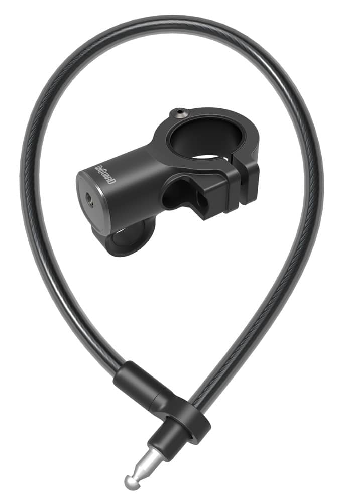 Trosinė elektrinio paspirtuko spyna ONGUARD 8287, 12 mm x 120 cm, 2 koduoti raktai