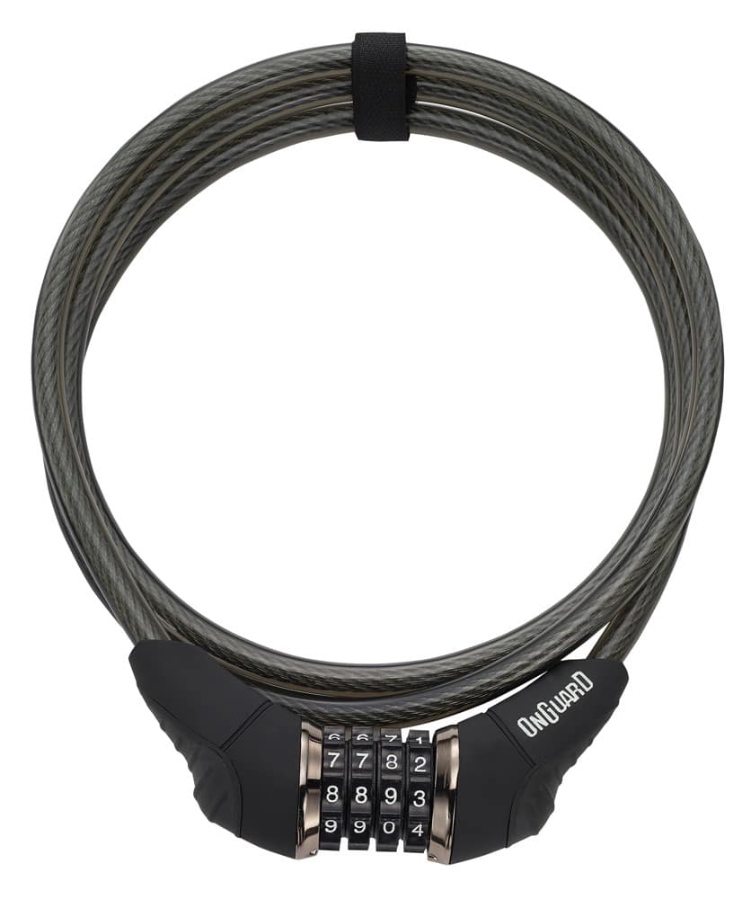 Zapięcie rowerowe ONGUARD AKITA X-SERIES 8042 LINKA + SZYFR, Wymiary: 185cm  x 10mm (NEW)