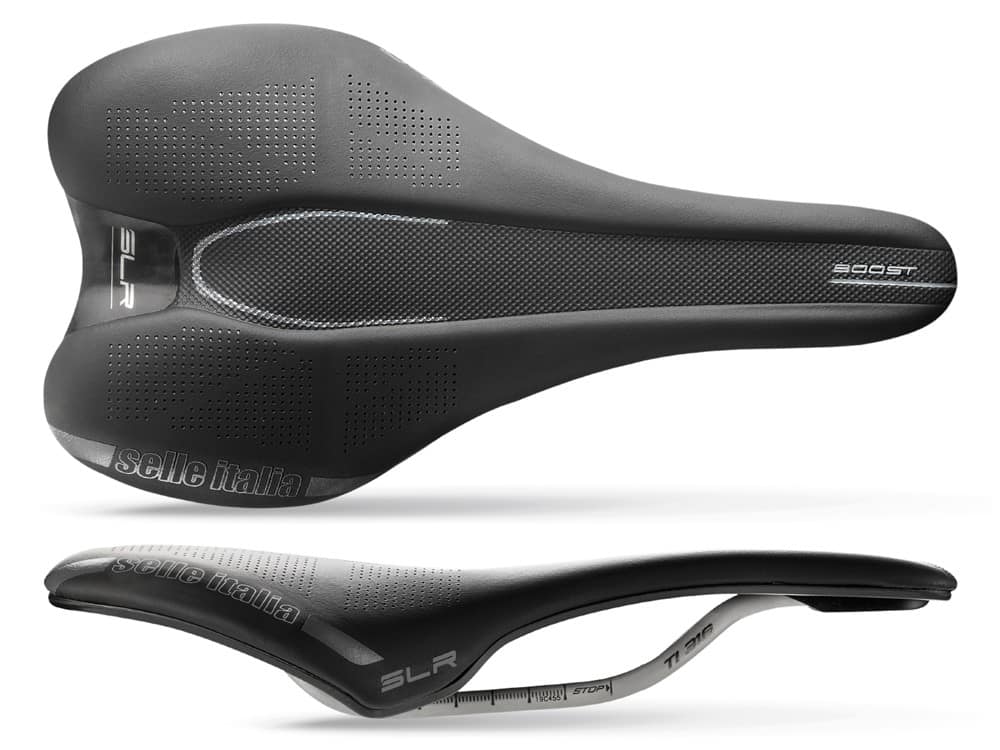 Siodło SELLE ITALIA SLR BOOST TI316 S (id match S1), 173g (NEW).