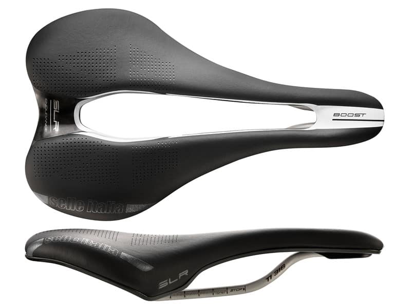 Siodło SELLE ITALIA SLR BOOST ENDURANCE TI316 SUPERFLOW L (id match L3), Light Gel, 207g (NEW).
