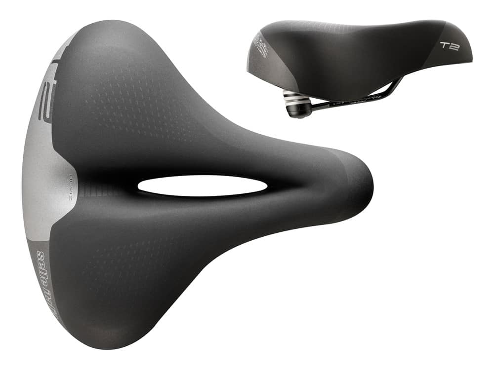 SELLE ITALIA SPORTOURING T 2 FLOW S balnelis (ID Match L2), FeC Alloy bėgeliai, Hi-Viz, gelis, elastomerai, 671 g