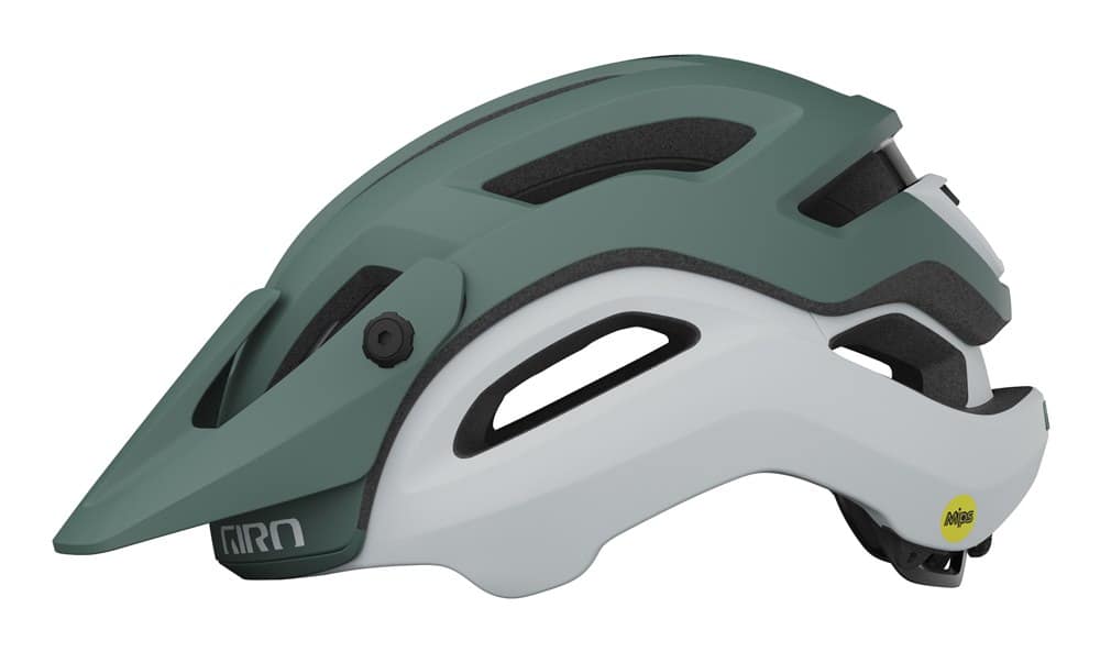 MTB šalmas GIRO MANIFEST SPHERICAL matinis pilkas žalias dydis M (55-59 cm)