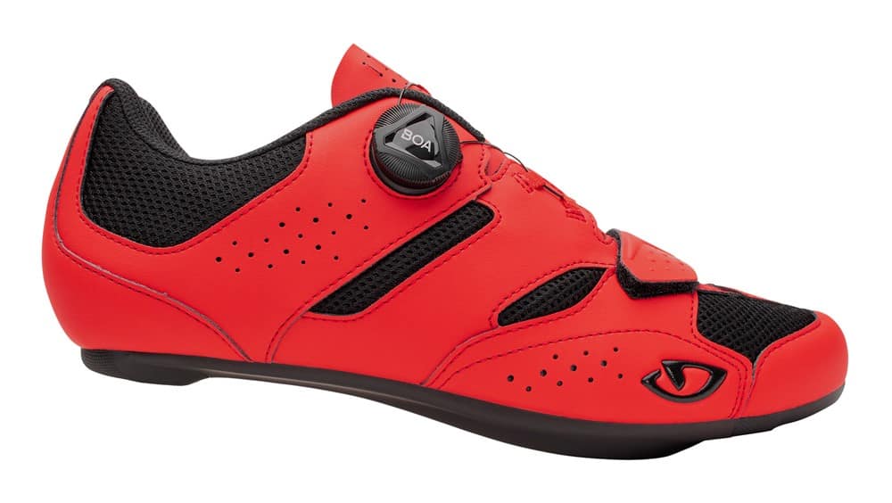 Vyriški plento dviračių batai GIRO SAVIX II bright red, dydis 45