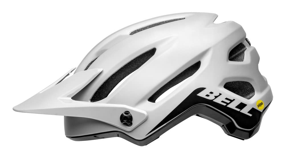 MTB šalmas BELL 4FORTY MIPS matinis / blizgus baltas / juodas dydis S (52–56 cm)