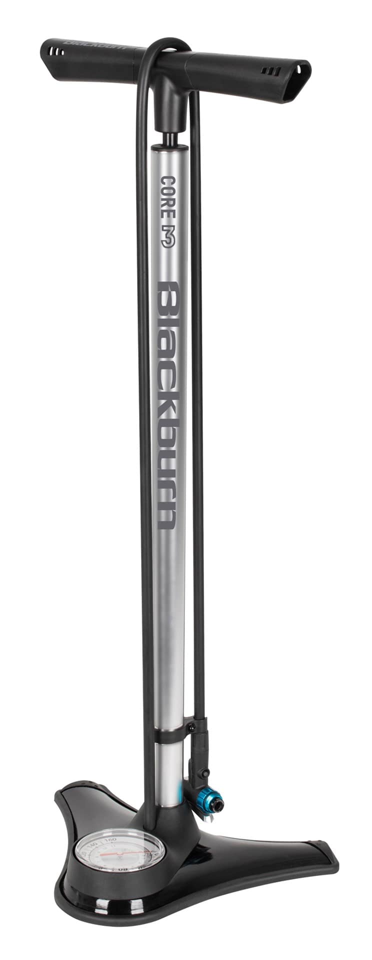 Pompka podłogowa BLACKBURN CORE 3 160psi srebrna (NEW).
