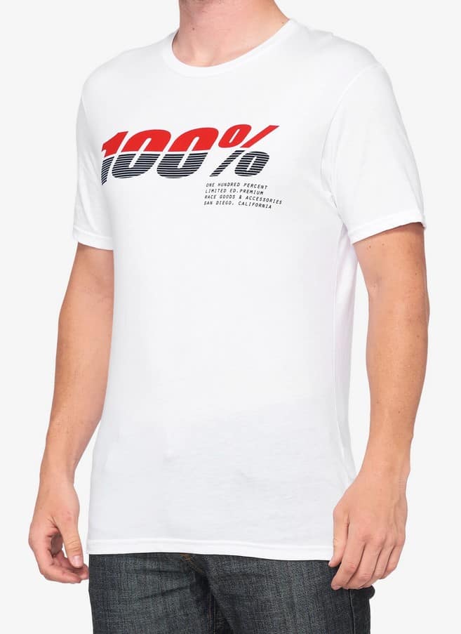 T-shirt 100% BRISTOL krótki rękaw white roz. L (WYPRZEDAŻ -50%)