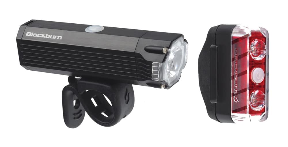 Zestaw lampki BLACKBURN DAYBLAZER przód 1000 lumenów, tył 65 lumenów (NEW). => zamiennik BBN-7163190 (NEW 2025)