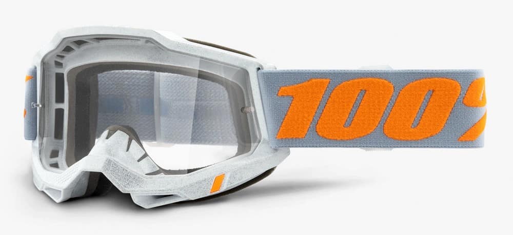 Gogle 100% ACCURI 2 SPEEDCO (Szyba Przezroczysta Anti-Fog, LT 88%-92%) (WYPRZEDAŻ -50%)