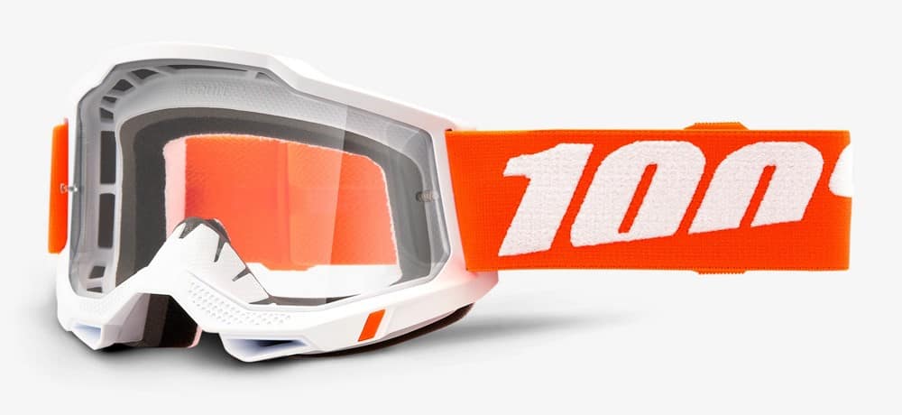 Gogle 100% ACCURI 2 SEVASTOPOL (Szyba Przezroczysta Anti-Fog, LT 88%-92%) (WYPRZEDAŻ -50%)