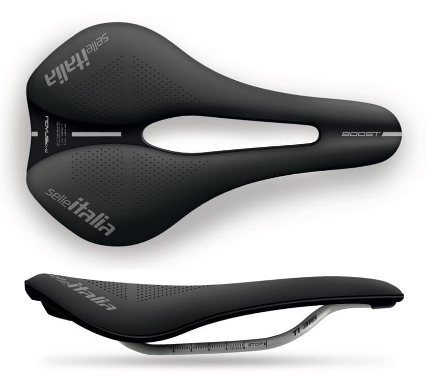 SELLE ITALIA NOVUS BOOST EVO TI316 SUPERFLOW L balnelis (ID Match L3), 200 g