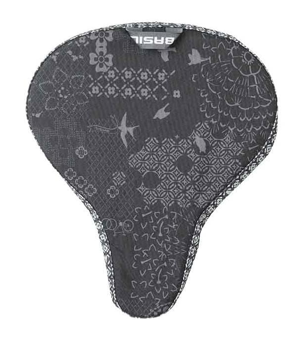 Pokrowiec na siodło BASIL BOHEME SADDLE COVER wododporny, charcoal (WYPRZEDAŻ -50%)