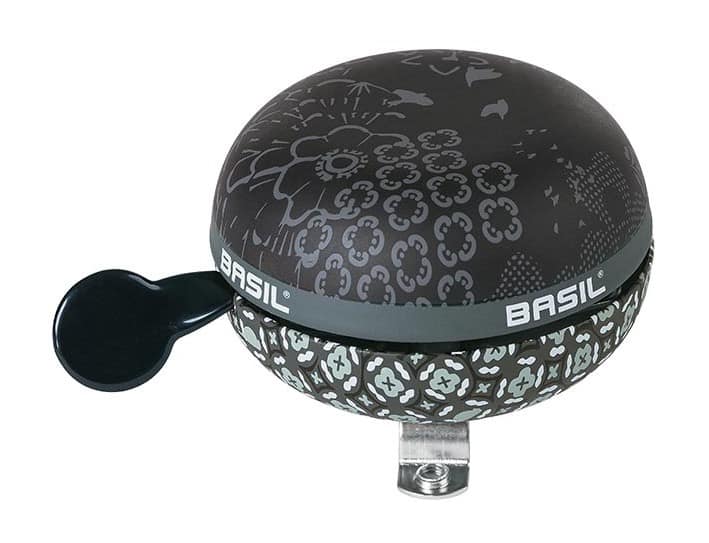 Dzwonek rowerowy BASIL BIG BELL BOHEME 80mm, charcoal (WYPRZEDAŻ -50%)