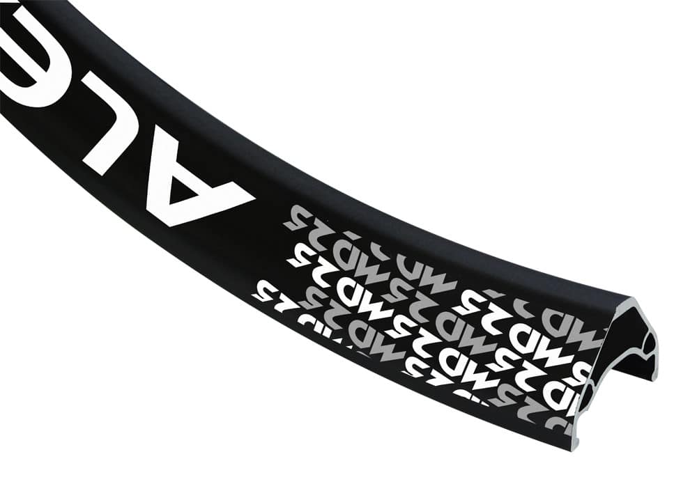 Obręcz mtb/trekking ALEXRIMS MD25, H. tarczowy, Stożek 20mm, 29" 622x25, 32 otwory, Kapslowana, Czarna, Waga 545g (NEW)
