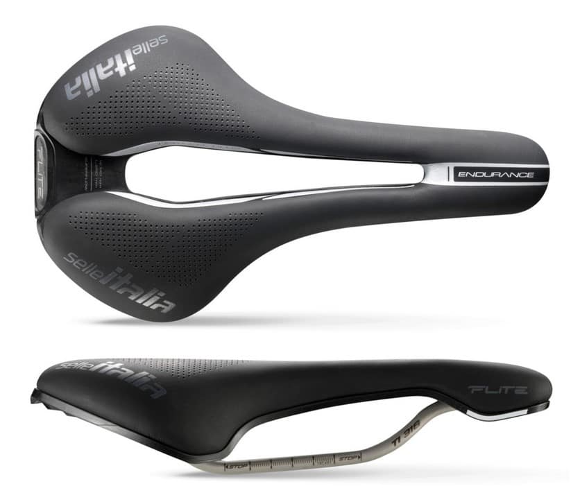 SELLE ITALIA FLITE BOOST ENDURANCE TI316 SUPERFLOW S balnelis (ID Match S3), Light Gel, 228 g