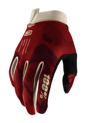 Pilnų pirštų pirštinės 100% ITRACK Glove sentinel terra, dydis M (delno ilgis 187-193 mm)