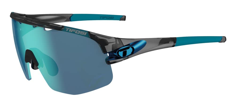 Okulary TIFOSI SLEDGE LITE CLARION crystal smoke (3 szkła Clarion Blue 13%, AC Red 39%, Clear 90% transmisji światła) (NEW).