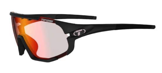 Okulary TIFOSI SLEDGE CLARION FOTOTEC matte black (1 szkło Clarion Red FOTOCHROM 64%-14% transmisji światła) (NEW).