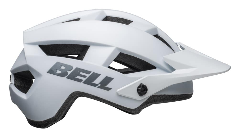 MTB šalmas BELL SPARK 2 matinis baltas universalus dydis S/M (52–57 cm)