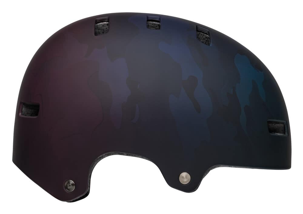 Jaunimo šalmas BELL SPAN matinis juodas ir mėlynas kamufliažinis, dydis S (51–55 cm)