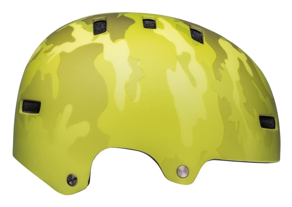 Jaunimo šalmas BELL SPAN matinis ryškiai geltonas kamufliažinis, dydis S (51–55 cm)