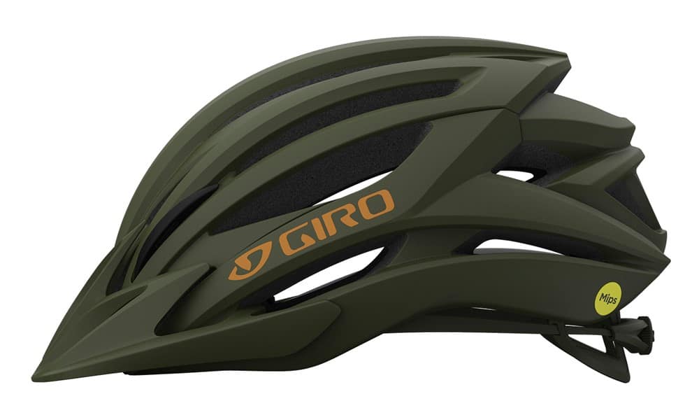MTB šalmas GIRO ARTEX MIPS matinis Trail žalias dydis M (55-59 cm)