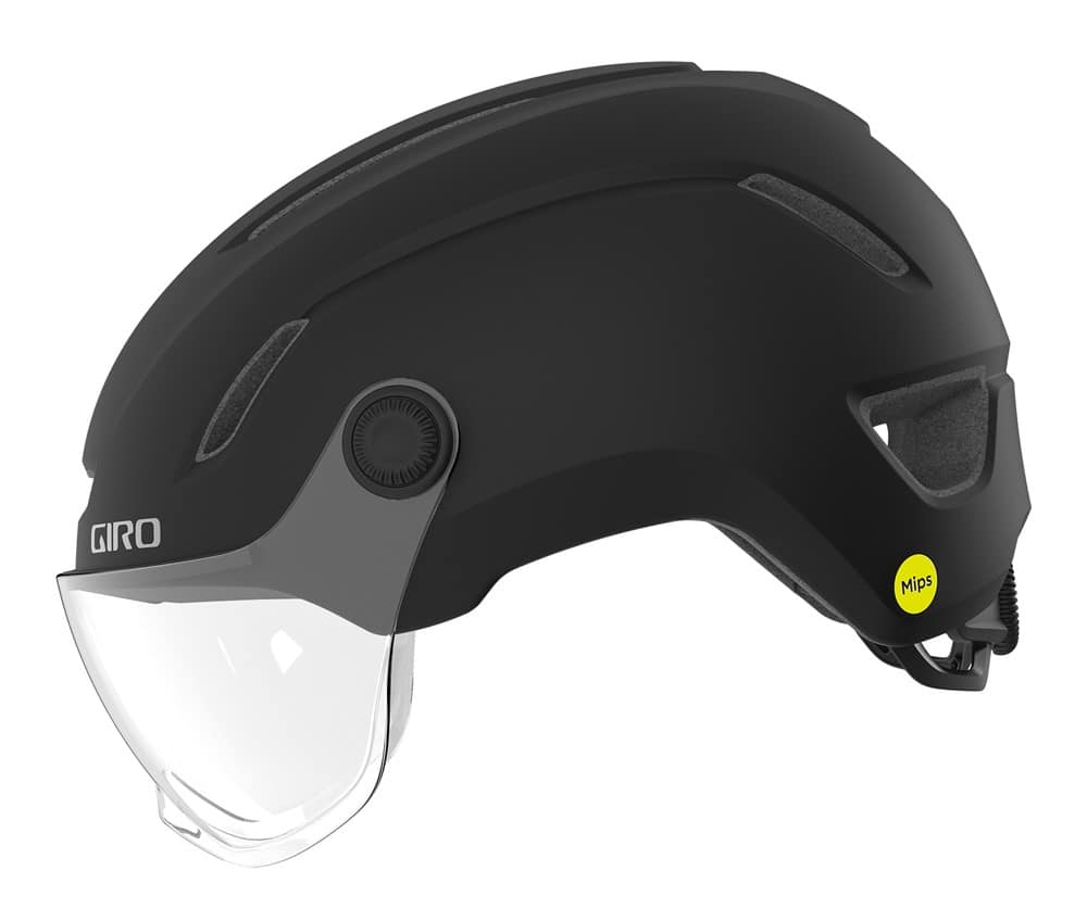 Kask miejski GIRO EVOKE SHIELD MIPS matte black roz. M (55-59 cm) (NEW 2025)
