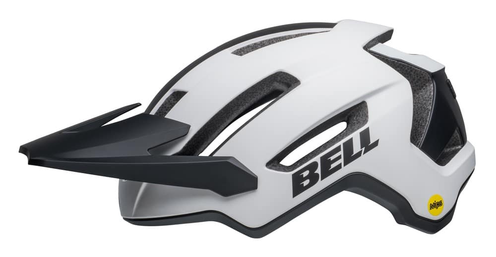 MTB šalmas BELL 4FORTY AIR MIPS matinis baltas / juodas dydis L (58–62 cm)