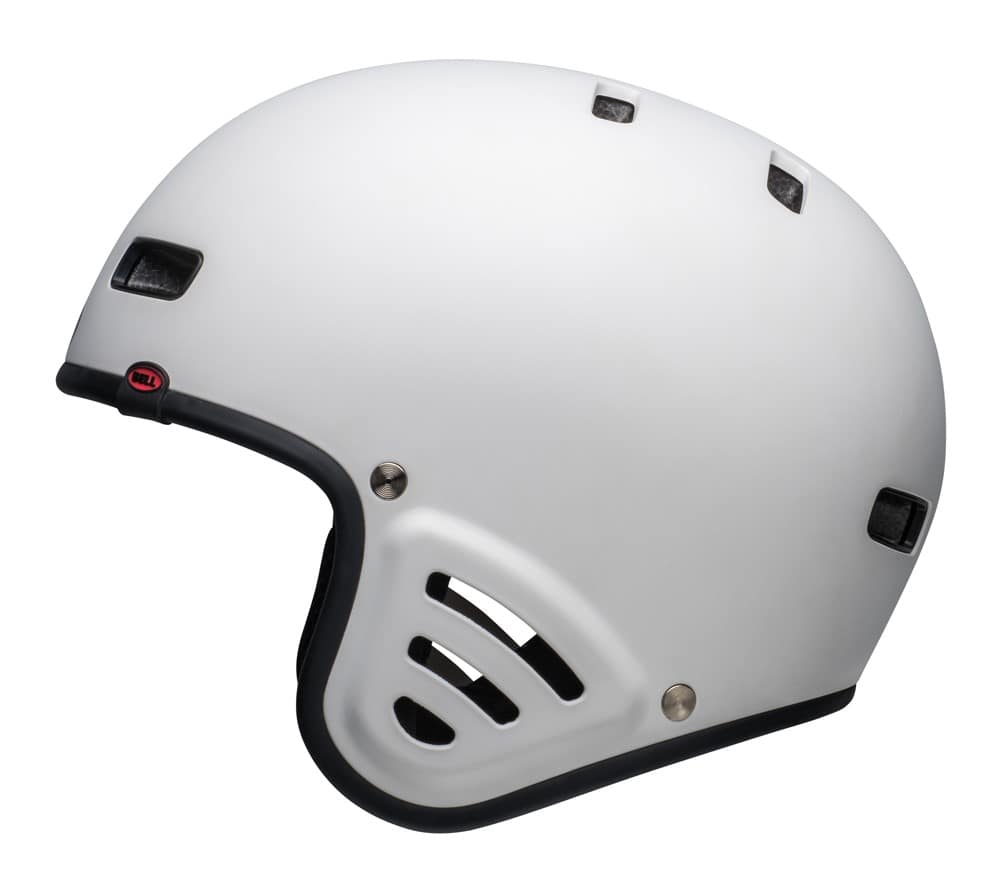 Kask bmx BELL RACKET matte white roz. L (59–61.5 cm) (WYPRZEDAŻ -60%)