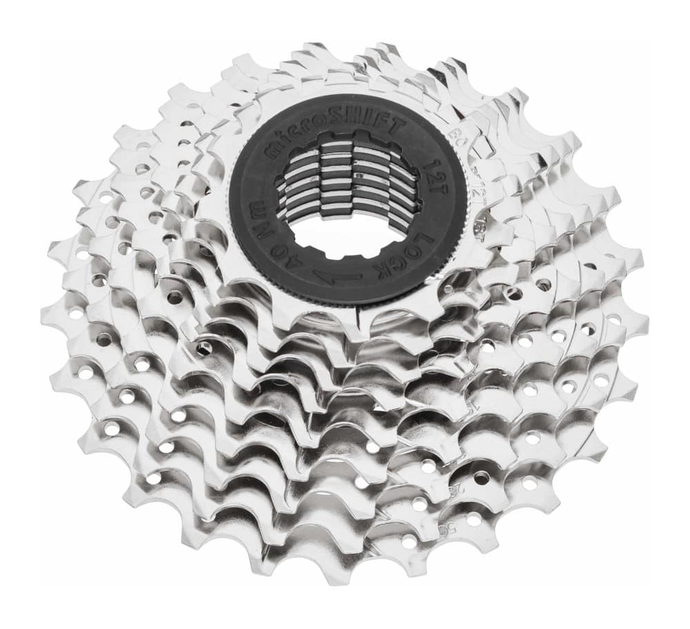 Kaseta MICROSHIFT R9, 9.rzędowa, Stalowa, Kompatybilna z Shimano, 11-12-13-15-17-19-21-23-25, Nikiel (NEW))