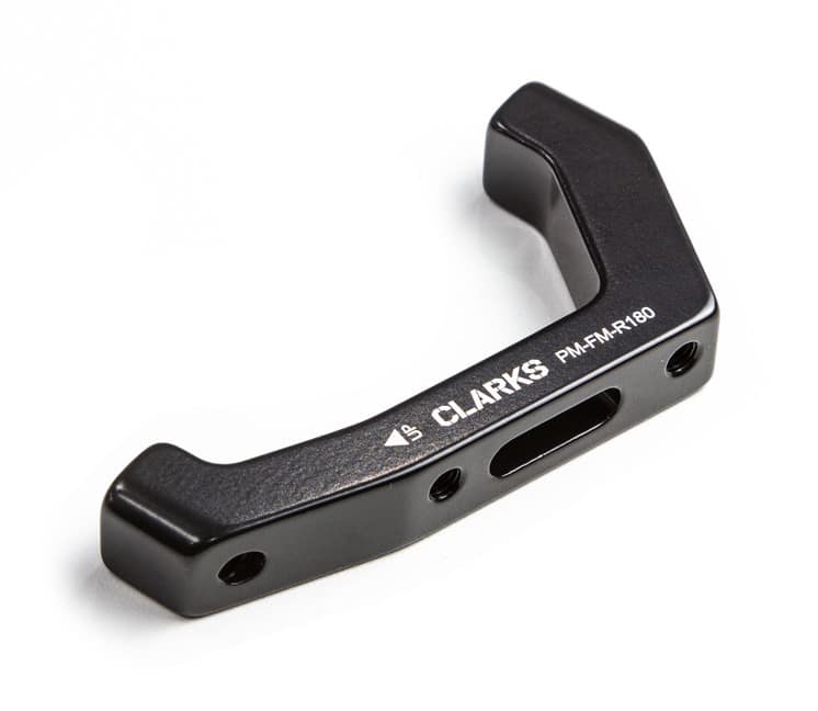 Adapter montażowy hamulca tarczowego CLARKS 180mm, Post Mount to Flat Mount, Tylny (NEW).